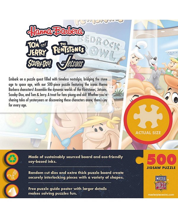 MasterPieces Hanna Barbera - Classics 500 Piece Jigsaw Puzzle