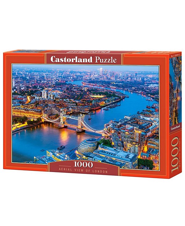 Aerial View of London Jigsaw Puzzle Set, 1000 Piece