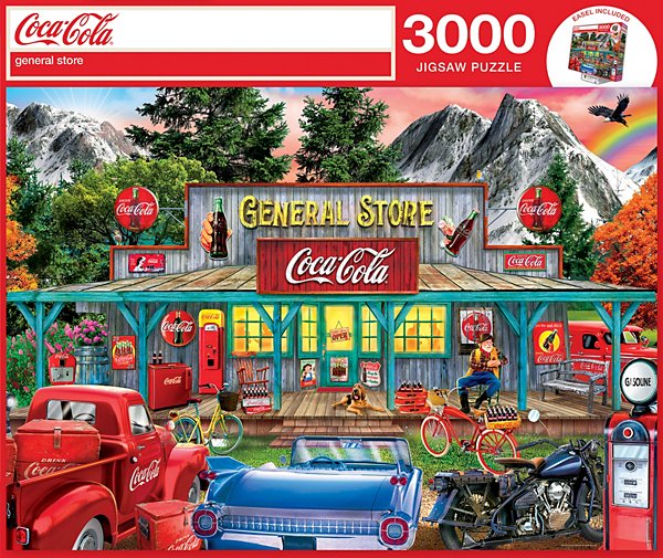Coca-Cola General Store 3000 Piece Puzzle for Adults