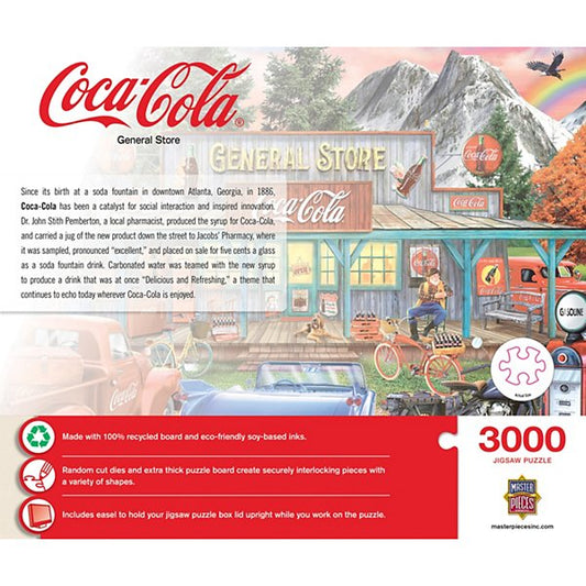 Coca-Cola General Store 3000 Piece Puzzle for Adults